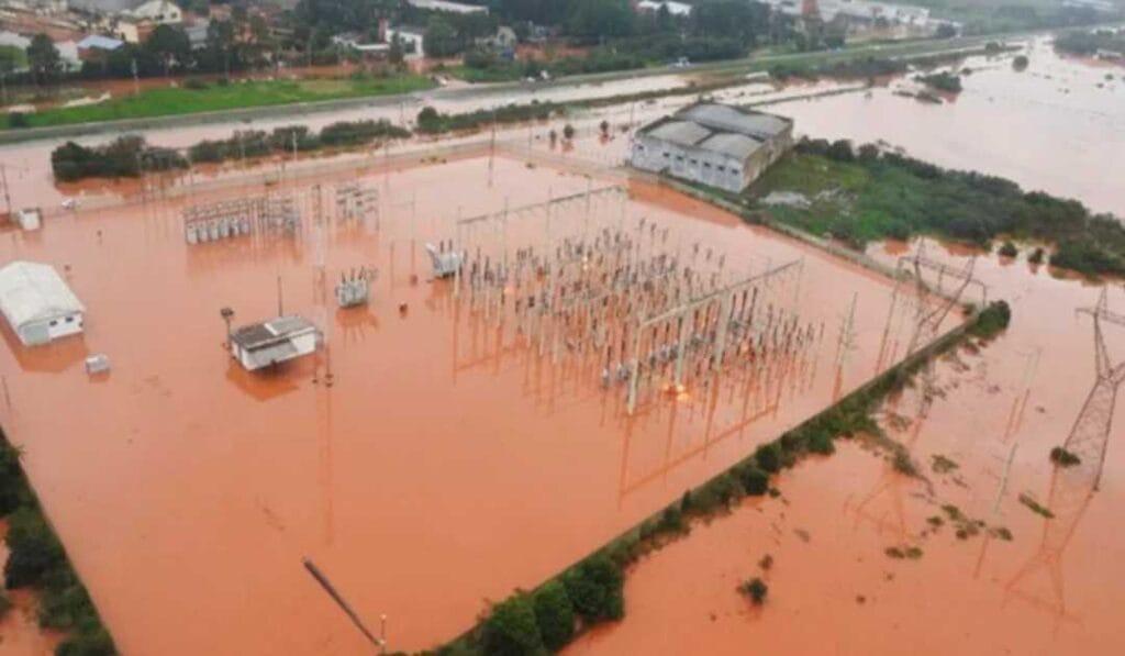 Os Principais Impactos Causados nas Subestações do Rio Grande do Sul que Estão Debaixo D’Água